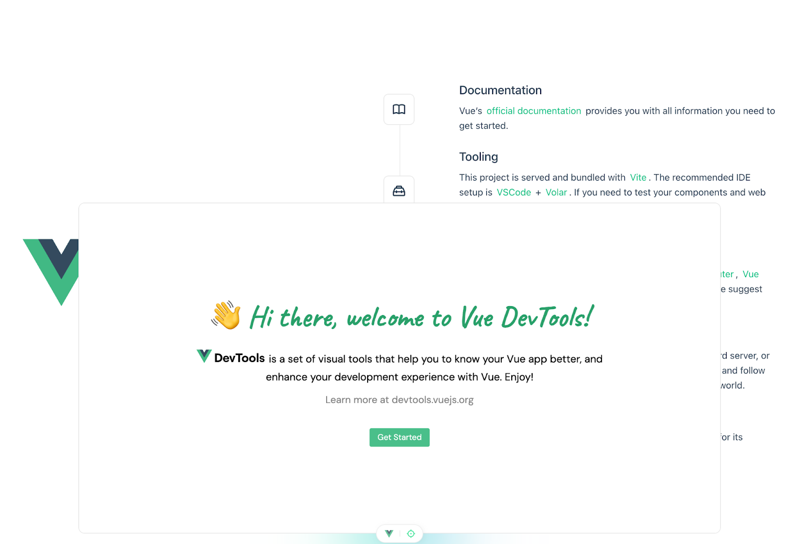 Vue Devtools setup