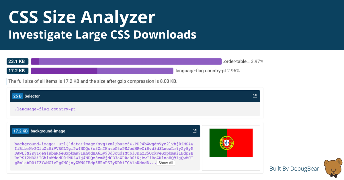 css-size-analyzer-debugbear