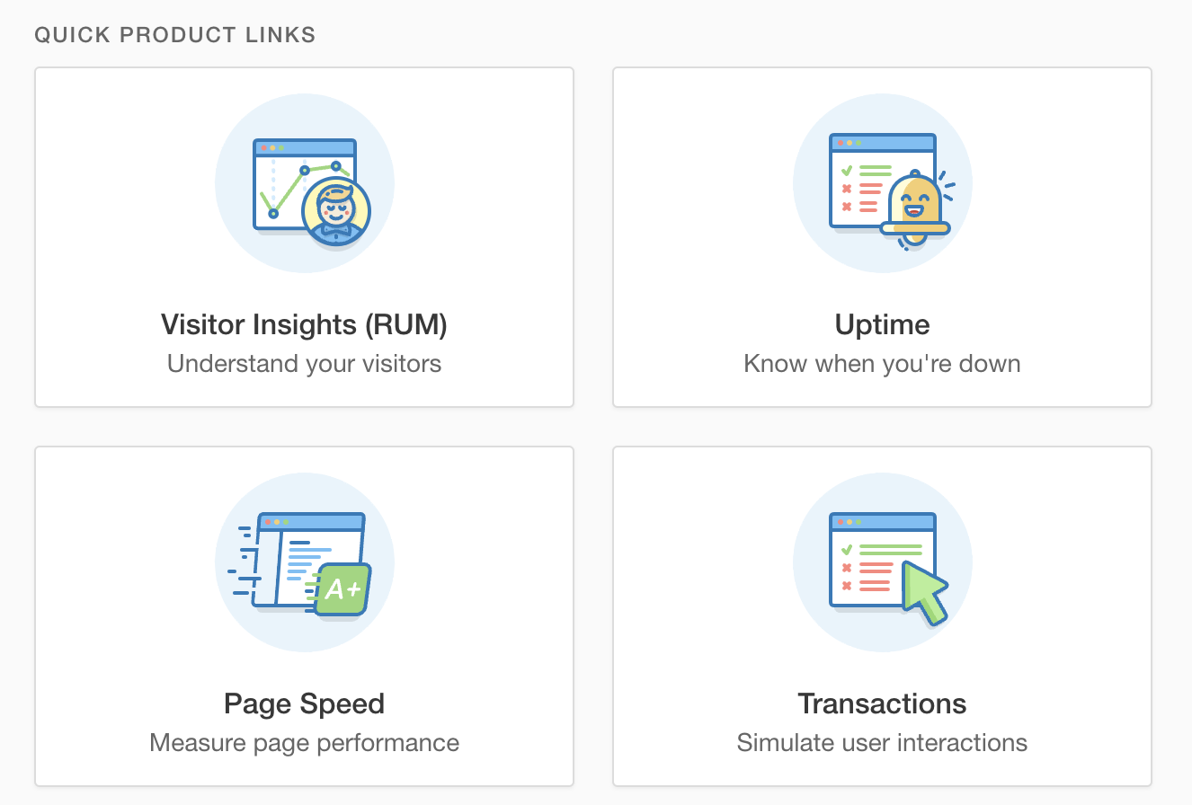 Pingdom monitoring types