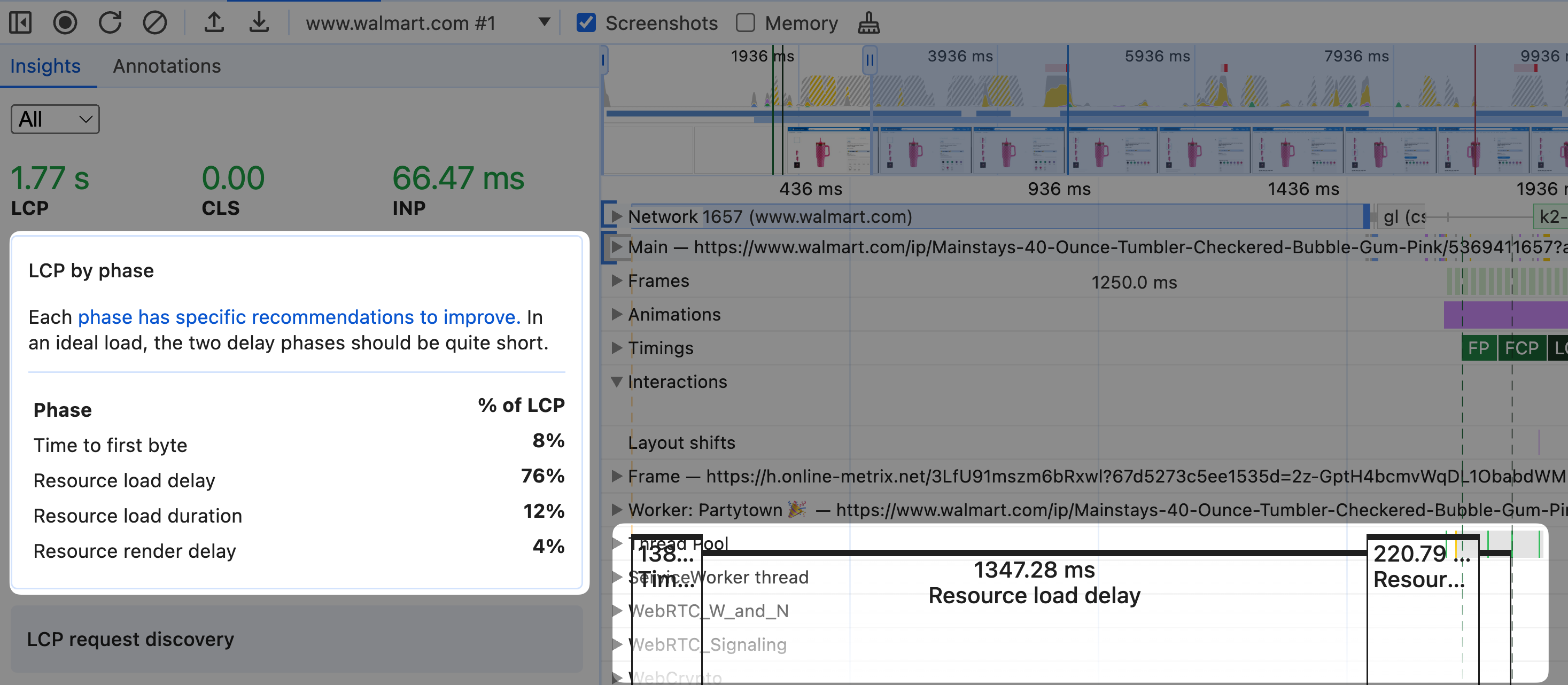 LCP by Phase Annotations