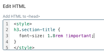 Code change to reduce CLS